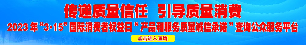 2023年“3·15”國際消費者權(quán)益日“產(chǎn)品和服務(wù)質(zhì)量誠信承諾”查詢公眾平臺